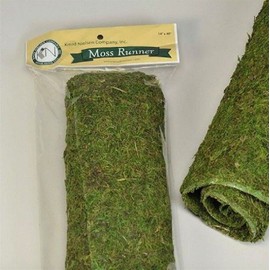 Dried Moss Table Runner