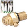 M18x1.5 Thread CO2 Tank Brass Pin Valve Adapter Replacement for
