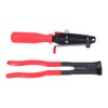 2pcs CV Joint Clamp Set Metal Ear Type Boot Banding