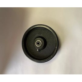 Creative Industrial Sales 8" x 2" Kingpinless Swivel with Brake  Poly on Cast Iron  Wheel 1500 lb each