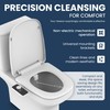 Epica Bidet for Toilet Seat – Warm Water, Adjustable Pressure