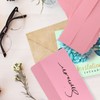 50 packs #10 Business envelopes, pink envelopes, self-sealing standard envelopes,