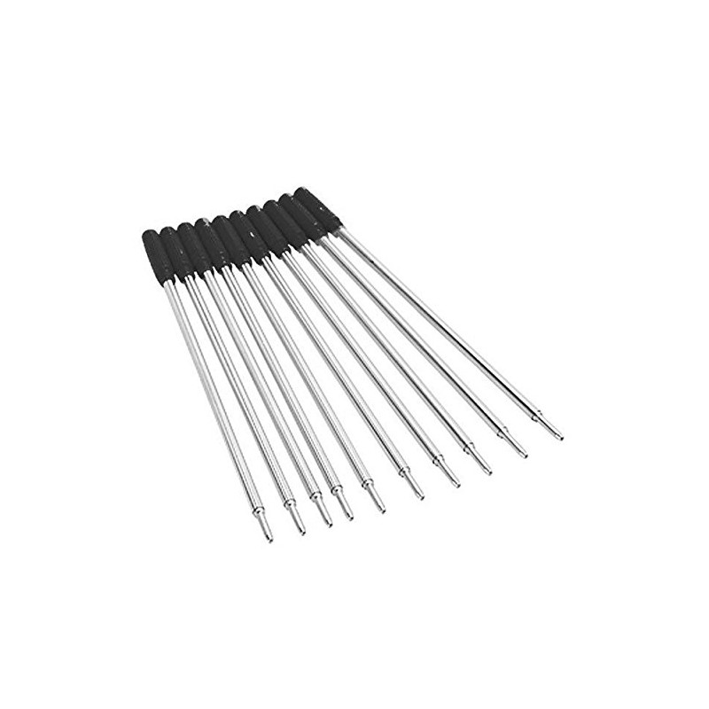 Woodriver Cross Style Black Ink Refills 10Pk