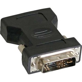 DVI-A adaptor, Analog 12 + 5 Male to 15-Pin HD Connector (VGA)