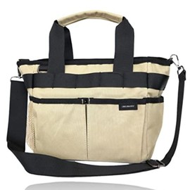 LINOLUNA Round Bag, Golf Magazine "EVEN", Shoulder Strap Included, Waterproof, Round Tote, Cart Bag, Golf Pouch, Men's, Women's