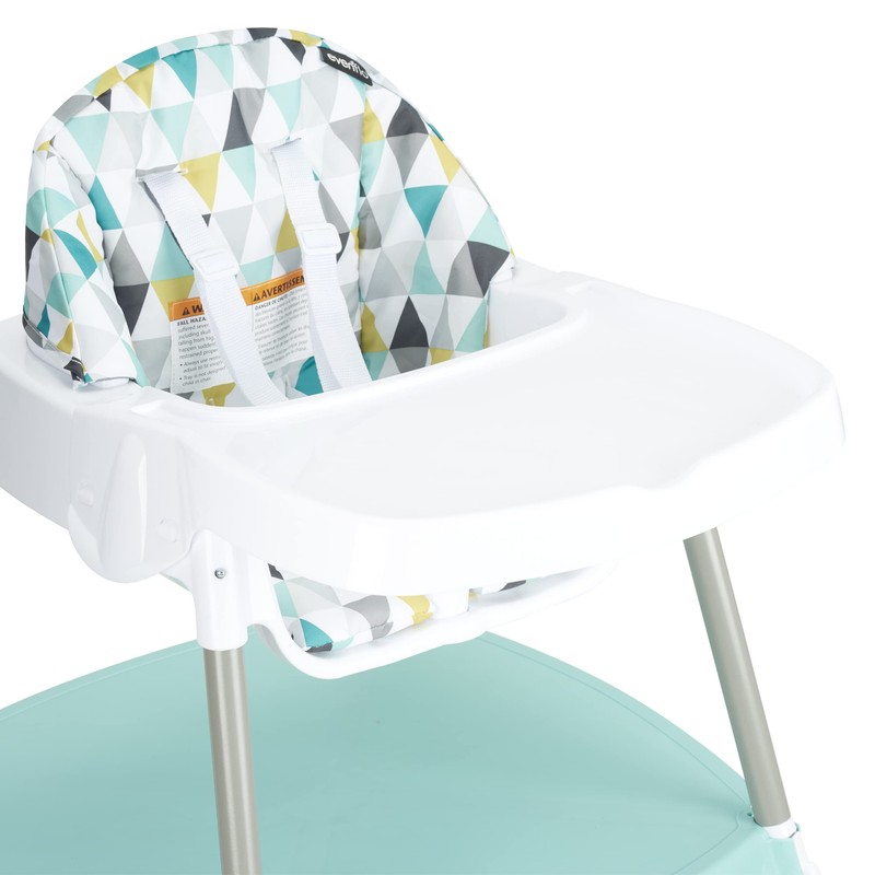 Evenflo 4-in-1 Eat & Grow Convertible High Chair, Polyester