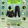 BYKR Waterproof Outdoors Motorcycle Rain Suits for Men & Women