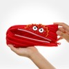 ZIPIT Talking Monstar Pencil Case, Red