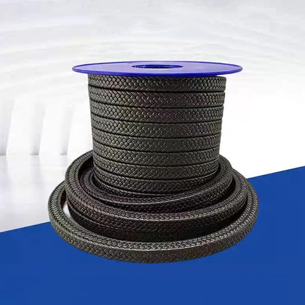10 Feet Length Graphitized Expanded PTFE Graphite Braided Compression Packing(3/8"