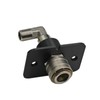 Flush Mount Air Fitting 1/4" BSP Male 90 Degree compressor