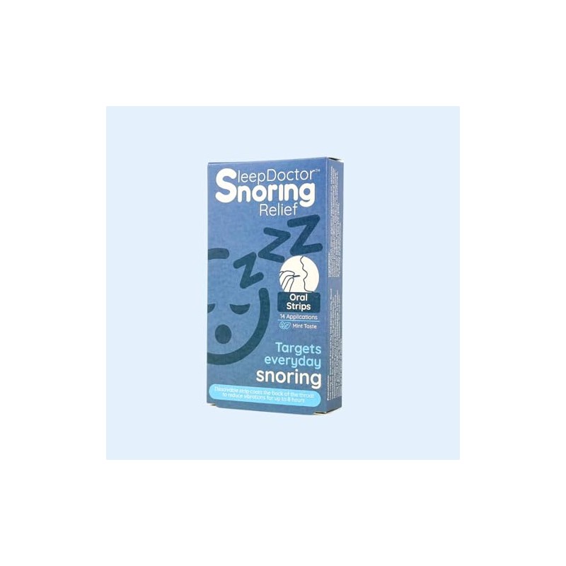 SleepDoctor Snoring Relief Oral Strips