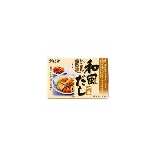 Sokensha Japanese Style Dashi Ichiban (0.3 oz (8 g) x 10 Bags x 3 JAN: 4901735019236