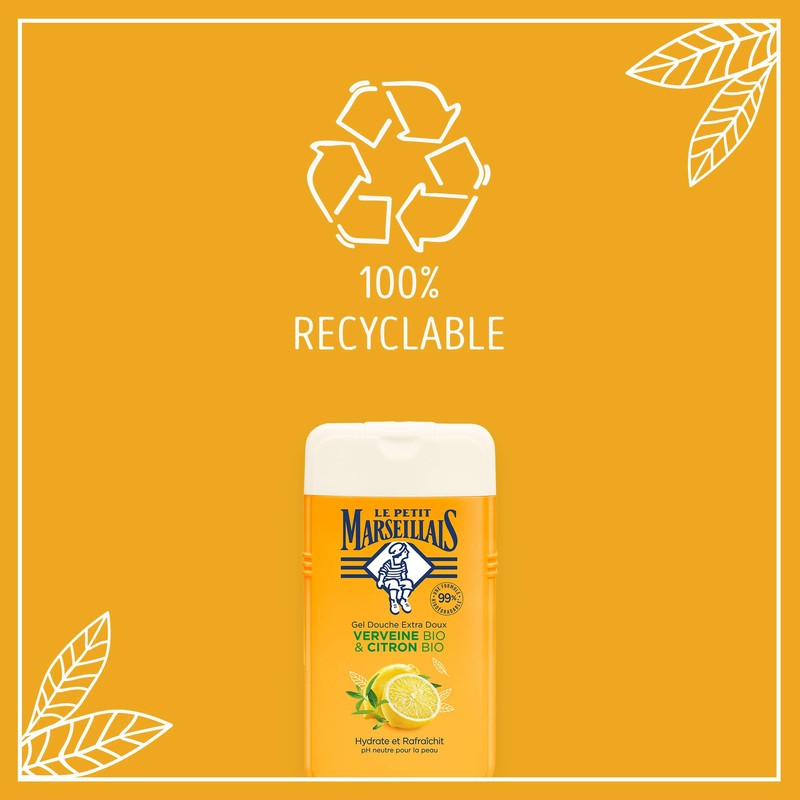 Le Petit Marseillais Organic Verbena & Lemon Shower Gel 250
