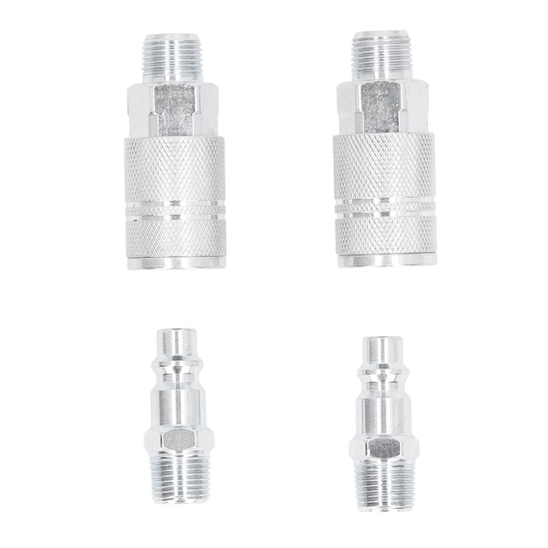 Air Hose Fittings 2 External Connection 2 External Plug 3/8