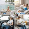 YODOOLTLY Inflatable Floating Drink Holder with 6 Holes Large Capacity