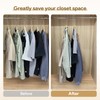 KWOKWEI Pack of 30 Clothes Hangers Hooks Space Saving Clothes