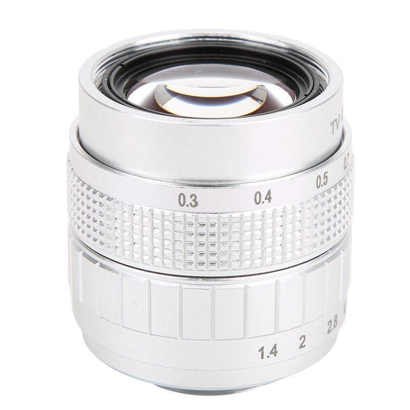 50mm F1.4 C Mount Lens Used with Adapter Ring for