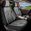 Car 2-Seat Cover Front Row PU Leather Cushion For Jeep