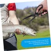 Totority 1Pc Skid Fish Gripper Clamp Non Slip Fishing Accessory
