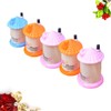 iplusmile 5Pcs Creative House Shaped Toothpick Dispenser Automatic Toothpick Holder