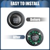 INFINAUTO Universal Bling Car Engine Start Stop Button Cover, Car