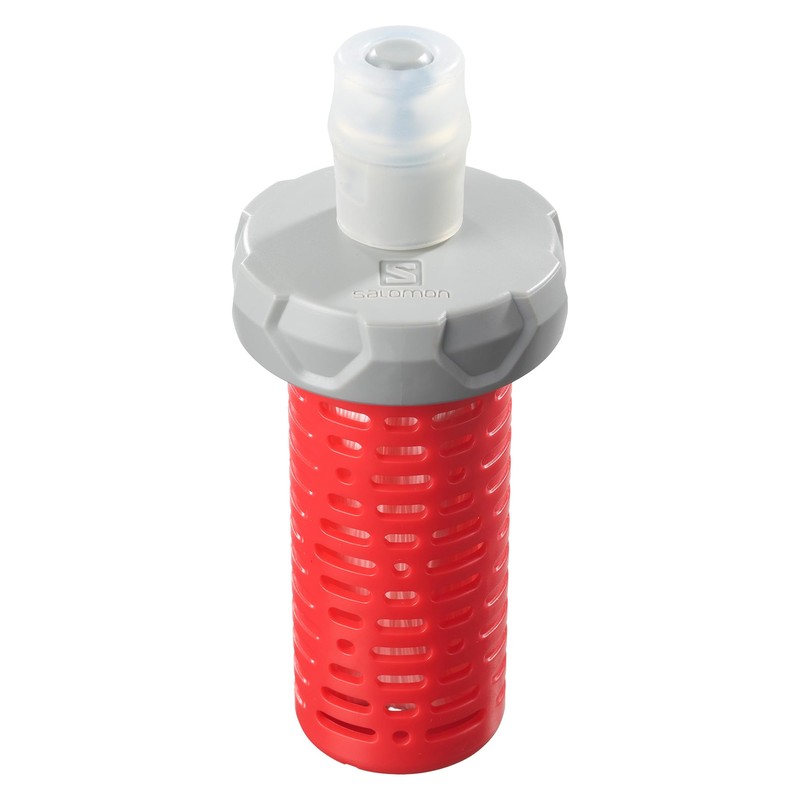 Salomon LC1915800 Free Clear Blue Hydration Bottle, Foldable, Portable Water