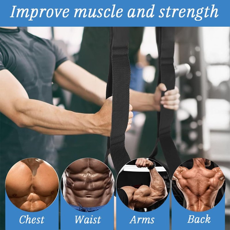 Triceps Rope Attachment, Strength Puller, Triceps Pulldown Rope for Pushdown,