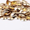 Beadsland Dome Studs Hotfix in Size 10mm,1/3 Round Flat Back