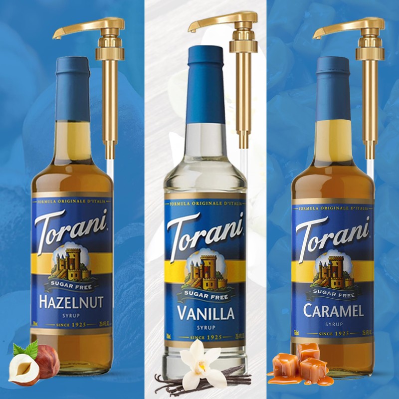 Torani Sugar Free Coffee and Tea Variety Pack - Caramel