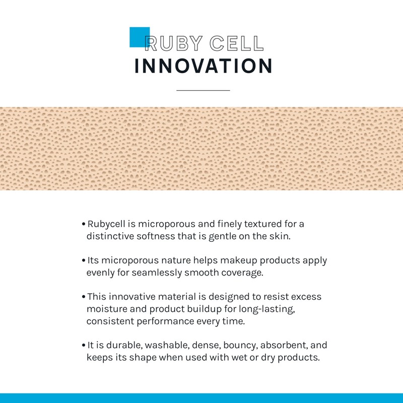 AOA Studio Silky Silicone Makeup Sponge Set, Reusable Cosmetic Applicators