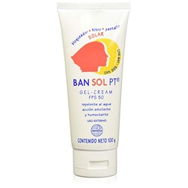 Ban Sol Protector Solar Gel, SPF 50, 100 g