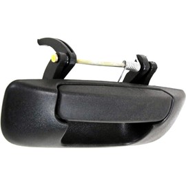 Evan Fischer Tailgate Handle Compatible with 2002-2008 Dodge Ram 1500, Fits 2003-2009 Ram 2500, Fits Ram 3500, Textured Black Plastic New Body Style CH1915110