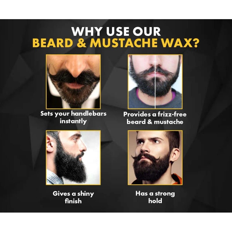 Barba De Urbangabru, Cera De Bigote Para Hombres - Strong