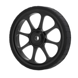 Socobeta 82mm Easy Wheel, Lightweight High Stability Smoother Rolling Easywheel for Folding Bike (Black)