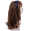 Navy 2 Inch Wide Satin Headband (Set of 12)