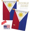 Philippines Garden House Flags Kit Regional Nationality Nation International World
