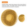 HARFINGTON 5pcs Bristle Disc 3" 80 Grit Abrasive Brush Deburring