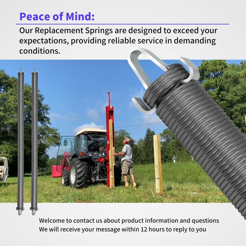 AQBB 2 Pack Post Driver Spring Compatible with Shaver HD8