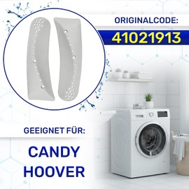 Pack of 2 drum fins for washing machine with the original code 41021913 for Candy for Hoover - 10 year warranty MONTERAL