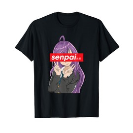 Japanese Anime Girl Shirt - Notice Me Senpai T-Shirt