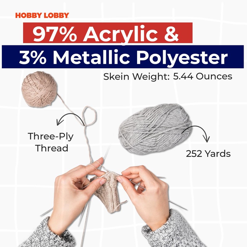 I Love This Yarn Medium Yarn 252 Yards Soft Acrylic