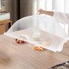 2 PCS Extra Large Food Covers Nets for Outside（40"X24"）umbrella Mesh