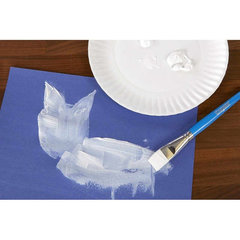 Crayola Washable Paint, White, 16 oz.