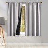 KEQIAOSUOCAI 100PCT Blackout Curtains with Double Layer - Thermal Insulated