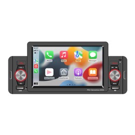 PNI Clementine 9555 Car MP5 Player 1DIN Display 5 Inch 4 x 50 W Bluetooth, FM Radio, Carplay, RDS Function