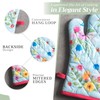 Maison d' Hermine Spring/Summer Set with Oven Gloves and Pot