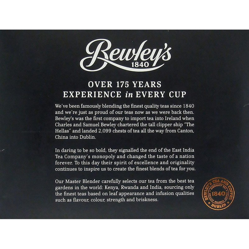 Bewley's Gold Blend Tea Bags, 8.8 Ounce