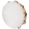 KC TCS-24/9 Leather Tambourine Calfskin 24cm