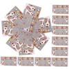 PLAFOPE 100Pcs Cartoon Classroom Punch Cards Reward Punch Cards for