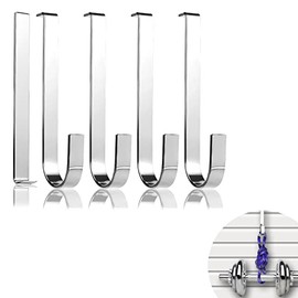 4pcs Siding No Damage Hook, Fiber Cement Hook with an Installation Tool Fiber Cement Board Siding Hooks, No Drilling Required